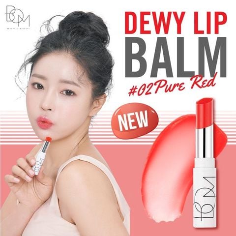  Son Dưỡng Có Màu BOM Dewy Lip Balm 