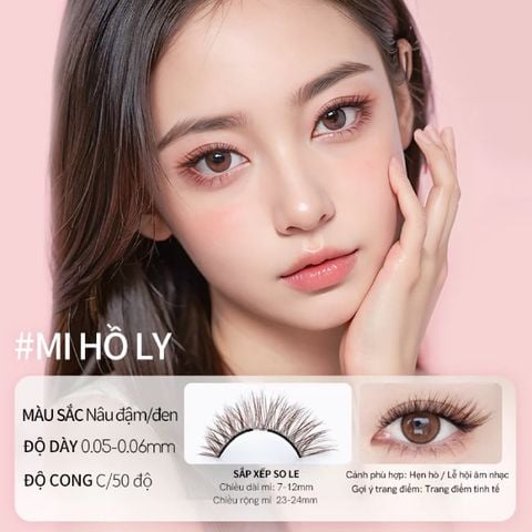  Mi Nam Châm Từ Tính Mlen Diary Magnetic Eyelashes 