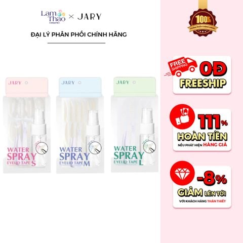  Miếng Dán Kích Mí Sẵn Keo Dạng Xịt Nước Jary Water Spray Eyelid Tape 