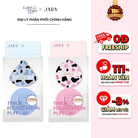  Mút Tán Kem Nền Dày Jary Thick Foundation Puff 