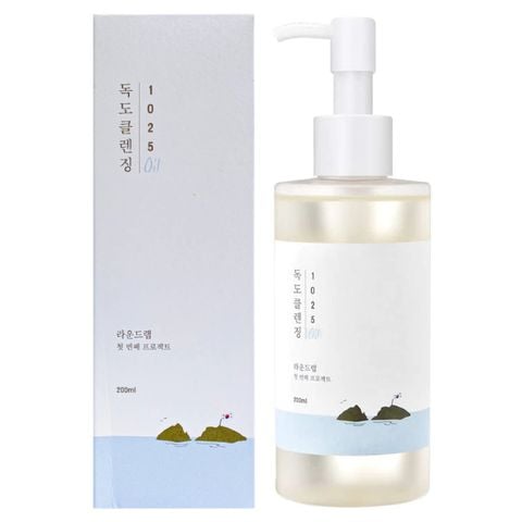  Dầu Tẩy Trang Dịu Nhẹ Round Lab 1025 Dokdo Cleansing Oil 