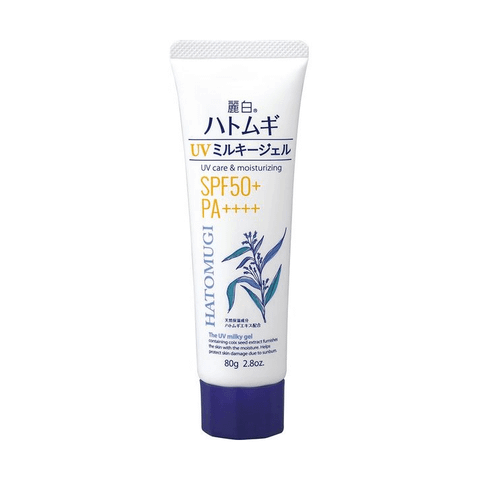  Sữa Dưỡng Thể Dưỡng Ẩm Và Chống Nắng Hatomugi UV Care & Moisturizing SPF 50+ PA++++ The UV Milky Gel 