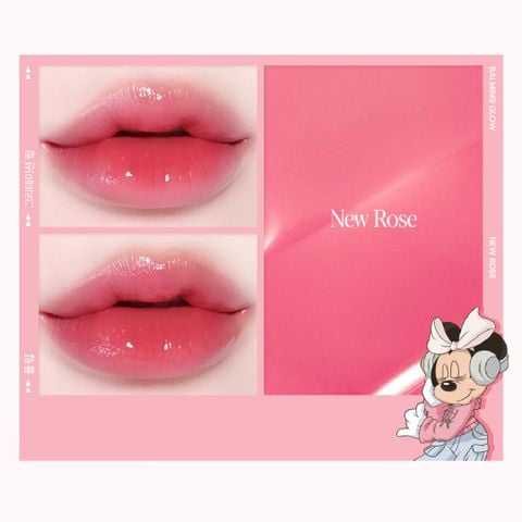 Son Thỏi Bóng Dưỡng Ẩm Phiên Bản Giới Hạn Espoir Nowear Lipstick Balming Glow Disney Edition 