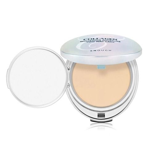  Phấn Phủ 2 Lõi Enough Collagen 3 In 1 Enough Collagen Two Way Cake (Có Refill) 