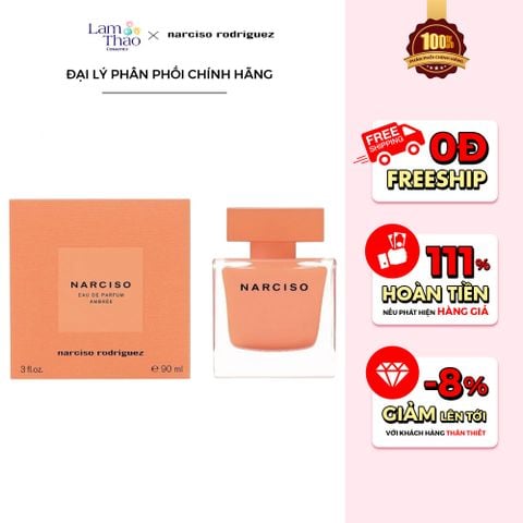  Nước Hoa Nữ Narciso Rodriguez Narciso Ambree Eau De Parfum 