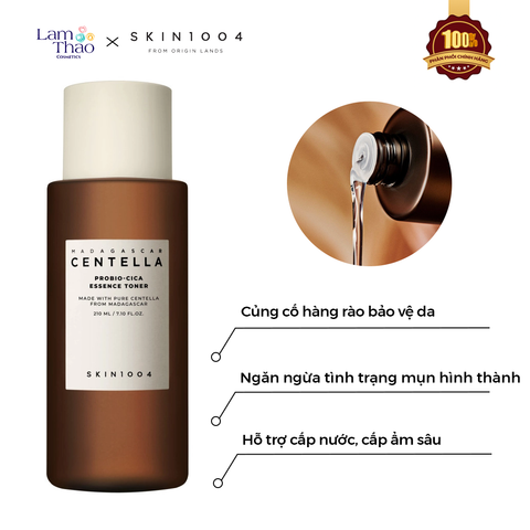  Nước Hoa Hồng Rau Má Lên Men Skin1004 Madagascar Centella Probio-Cica Essence Toner 