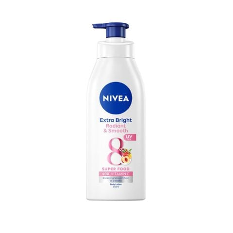  Sữa Dưỡng Thể Dưỡng Da Sáng Mịn Ban Ngày  Nivea Extra White Radiant & Smooth UV Body Lotion 