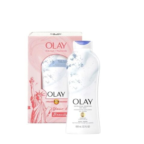  Sữa Tắm Olay Daily Moisture With Sea Salts Body Wash 