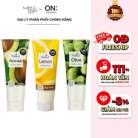  Sữa Rửa Mặt On The Body Natural Cleansing Foam 