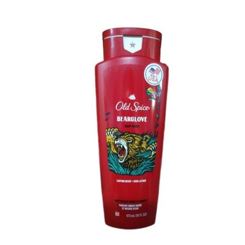  [TẶNG 01 NÓN BẢO HIỂM OLD SPICE]  Gel Tắm Hương Mạnh Mẽ Và Bản Lĩnh Old Spice Wild Collection Body Wash 