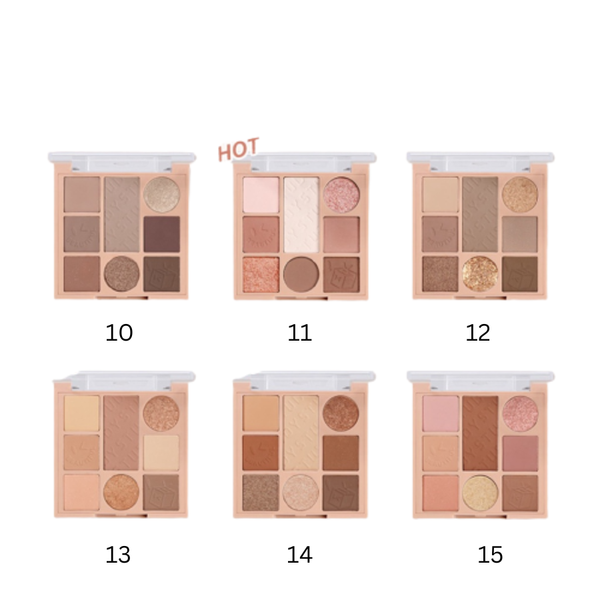 Bảng Phấn Mắt 8 Ô Color School Campus Life Eye Shadow Palette