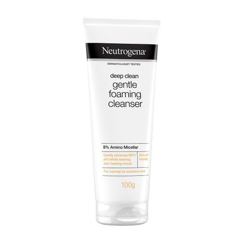  Sữa Rửa Mặt Làm Sạch Sâu Và Kiểm Soát Nhờn Neutrogena Deep Clean Gentle Foaming Cleanser 