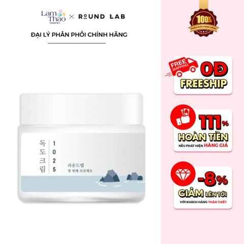  Kem Dưỡng Cấp Ẩm Round Lab 1025 Dokdo Cream 