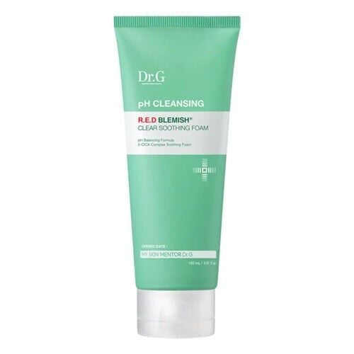 Sữa Rửa Mặt Cho Da Dầu Mụn Dr.G pH Cleansing R.E.D Blemish Clear Soothing Foam