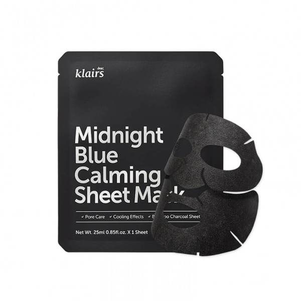 Mặt Nạ Làm Dịu Da Klairs Midnight Blue Calming Sheet Mask 25ml