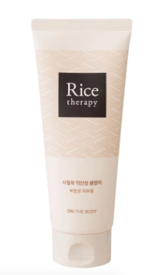  Sữa Rửa Mặt On The Body Rice Therapy Cleanser 
