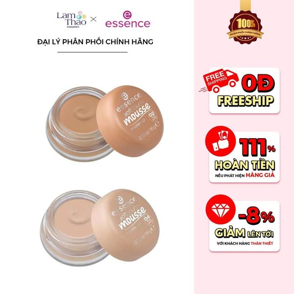 Phấn Tươi Essence Natural Matte Mousse Foundation