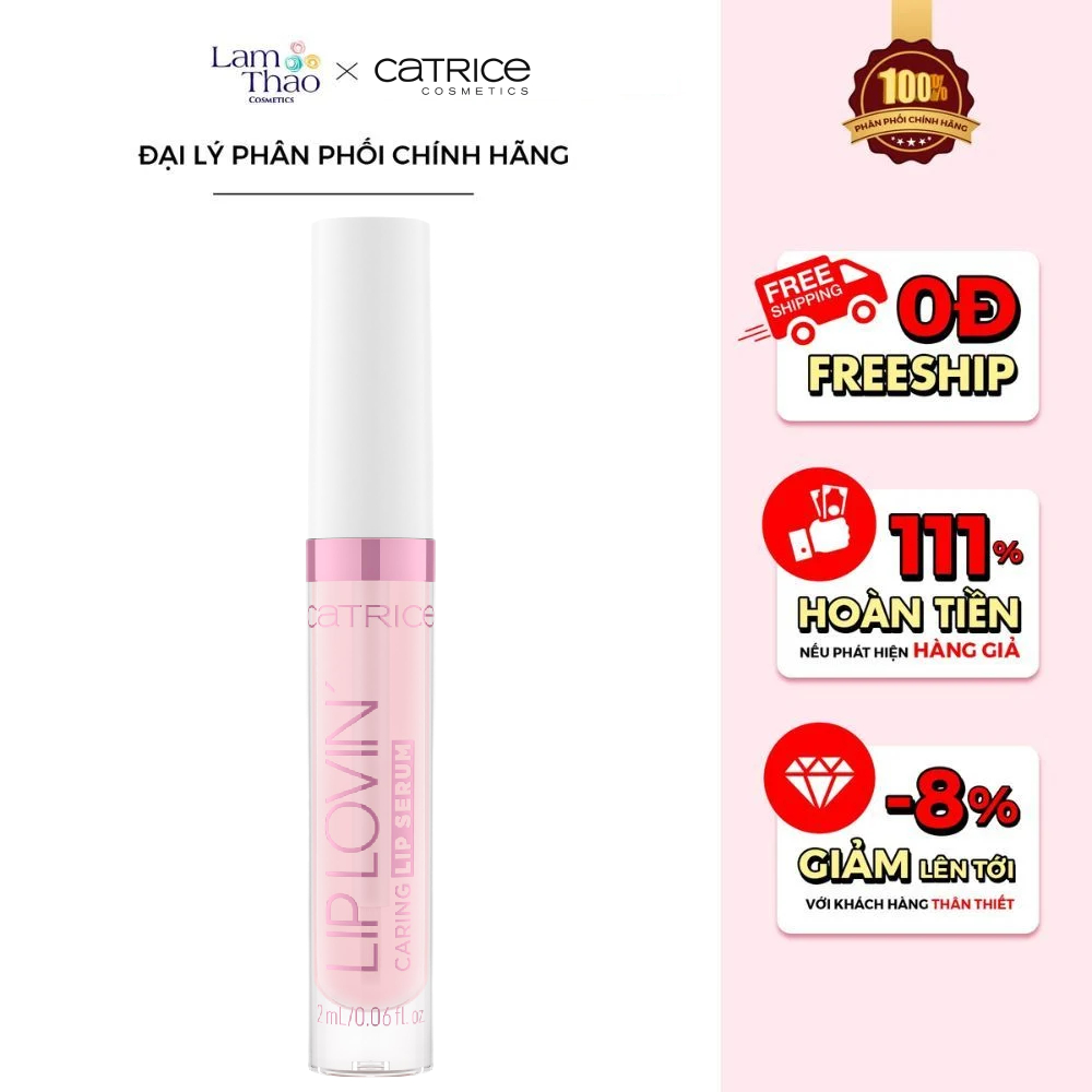 Serum Dưỡng Môi Mềm Mại Catrice Lip Lovin Caring Lip Serum