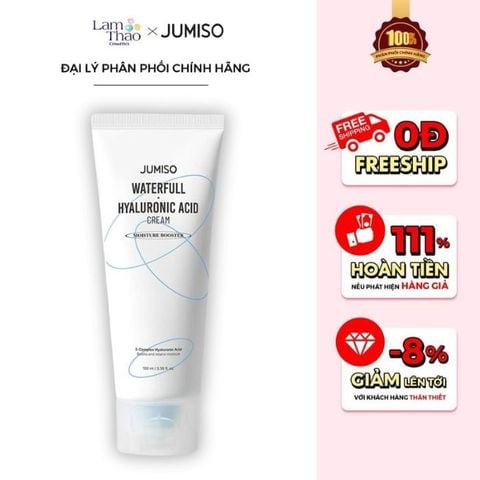  [DEAL SỐC 14.07 - 17.07] Kem Dưỡng Cấp Ẩm Jumiso Waterfull Hyaluronic Acid Cream 