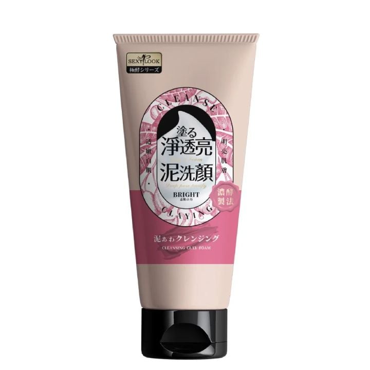 Sữa Rửa Mặt Bùn Dưỡng Trắng Sáng Da Sexylook Bright Cleansing Clay Foam