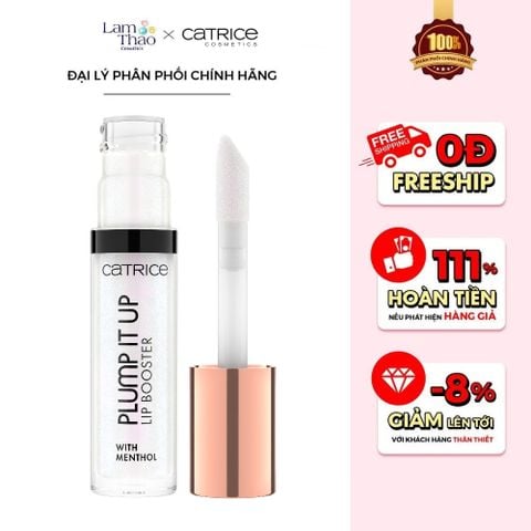  Son Dưỡng Căng Mọng Làm Đầy Môi Catrice Plump It Up Lip Booster 