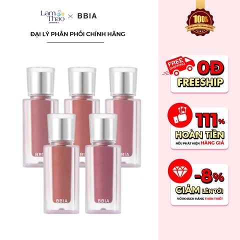  Son Kem Lì BBIA Last Velvet Tint MLBB Edition 