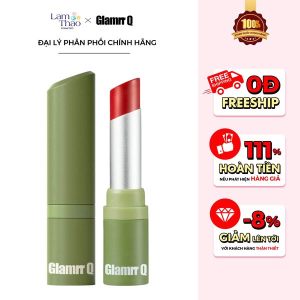 Son Dưỡng Có Màu Thuần Chay Glamrr Q Vegan Super Lip Balm