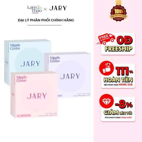  Miếng Dán Ngực Silicone Jary Nipple Covers 