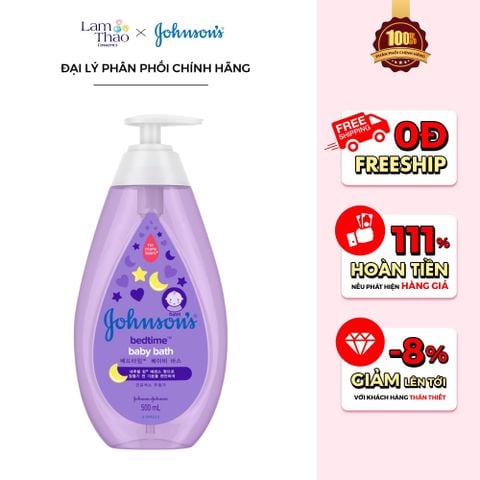  Sữa Tắm Tạo Bọt Johnson's Baby Bedtime Bath 