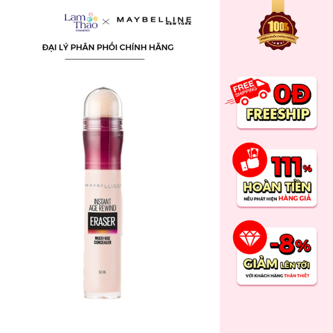  Bút Cushion Che Khuyết Điểm Maybelline IAR Eraser Clean 