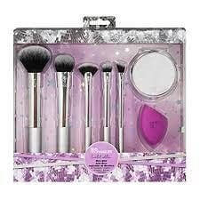 Bộ Cọ 5 Cây Kèm Mút và Gương Real Techniques Disco Glow Makeup Brush Set