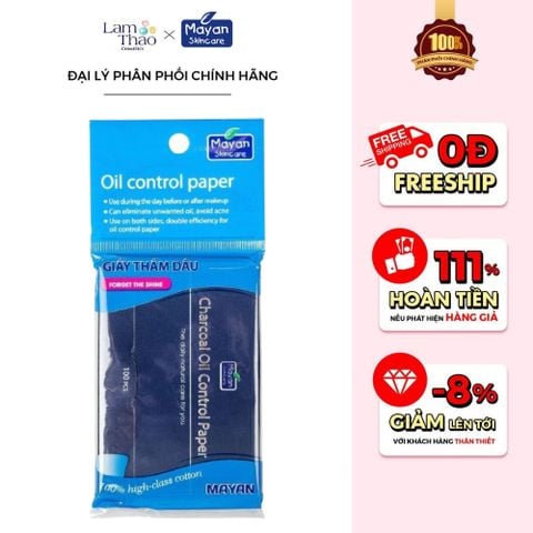 Giấy Thấm Dầu Mayan Oil Control Paper 