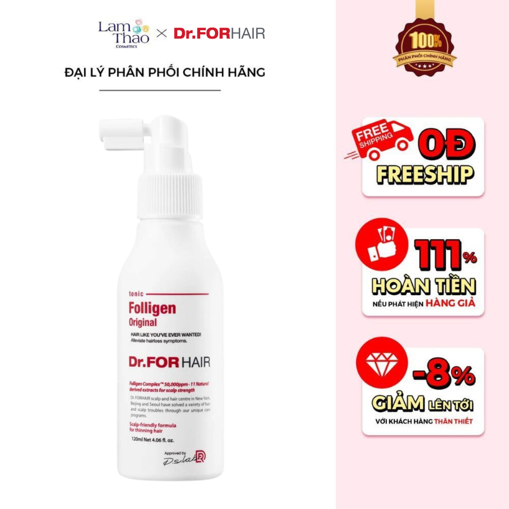 Tinh Chất Dưỡng Hỗ Trợ Mọc Tóc Dr ForHair Folligen Original Tonic