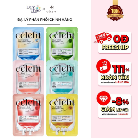  Mặt Nạ Dưỡng Da Cấp Ẩm Celefit Essential Mask 