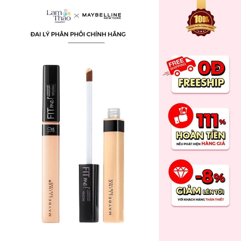  Kem Che Khuyết Điểm Đa Năng Maybelline Fit Me Concealer 