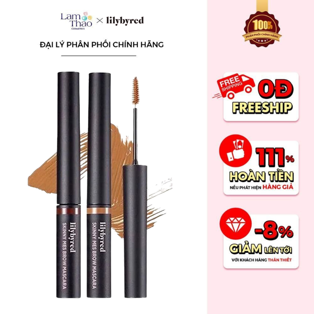 Mascara Chân Mày Lilybyred Skinny Mes Brow Mascara