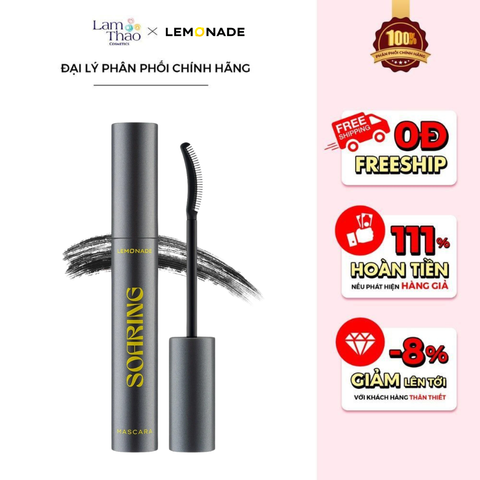  Chuốt Mi Dài Tơi Lâu Trôi Lemonade Soaring Mascara 