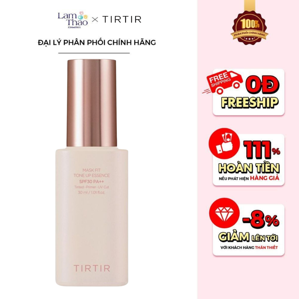 Kem Nền Nâng Tone TIRTIR Mask Fit Tone Up Essence SPF30 PA++