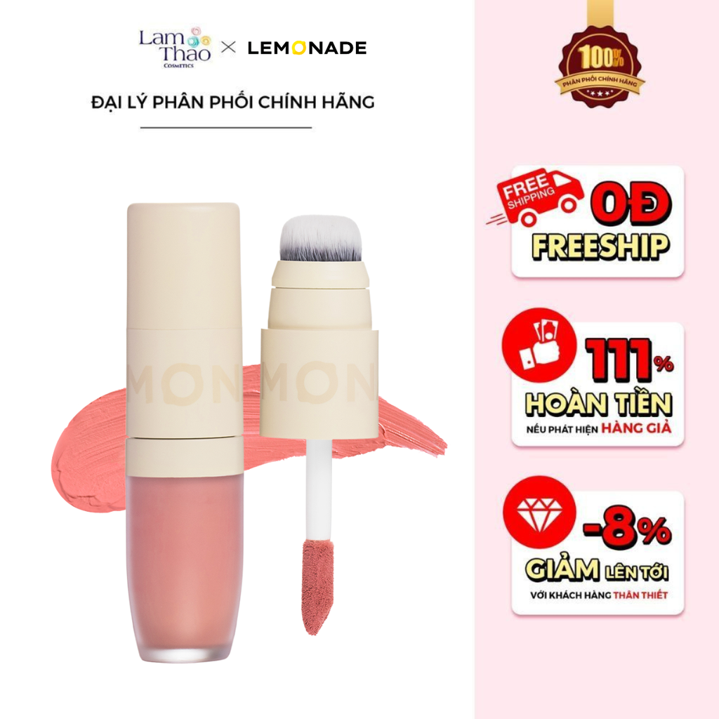 Má Hồng Dạng Kem Mịn Lì Thuần Chay 2 Đầu Lemonade Perfect Couple Blush 5 Years