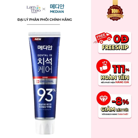  Kem Đánh Răng Median Dental IQ 93% 