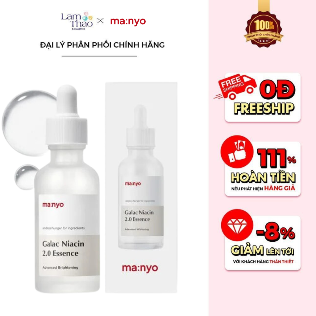 Tinh Chất Dưỡng Sáng Da Manyo Galac Niacin 2.0 Essence