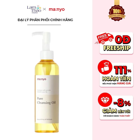  Dầu Tẩy Trang Manyo Pure Cleansing Oil 