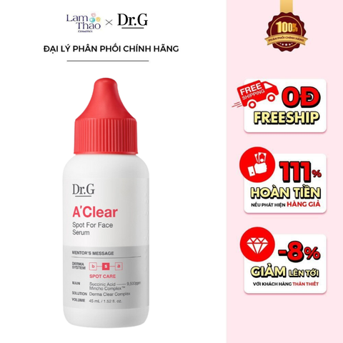  Tinh Chất Giảm Mụn Dr.G A'Clear Spot For Face Serum 
