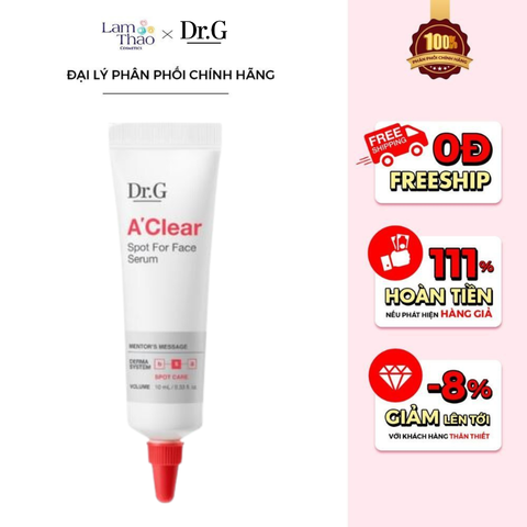 Tinh Chất Giảm Mụn Dr.G A'Clear Spot For Face Serum 