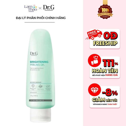  Gel Tẩy Da Chết Làm Sáng Da Dr.G Brightening Peeling Gel 