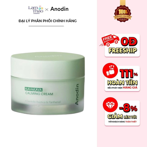  Kem Dưỡng Làm Dịu Và Cấp Ẩm Cho Da Anodin Kavakva Calming Cream 