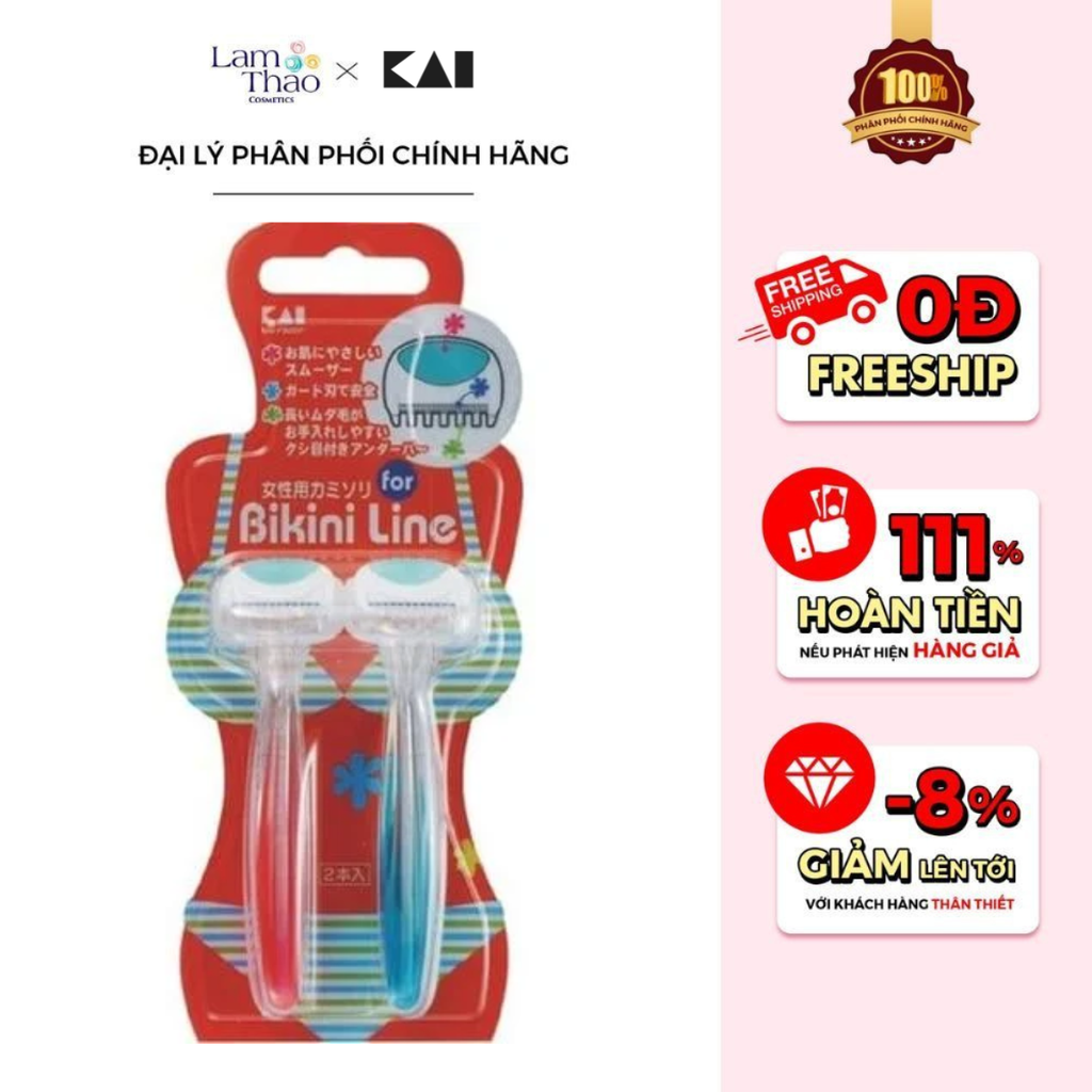 Dao Cạo Vùng Bikini Kai Bikini Line Razor