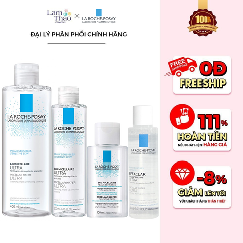  Nước Tẩy Trang Cho Da Nhạy Cảm La Roche-Posay Sensitive Skins Micellar Water 