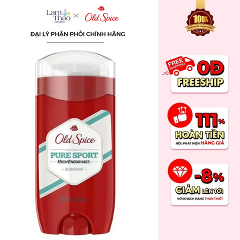  Sáp Khử Mùi Old Spice High Endurance Deodorant 