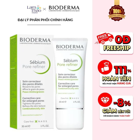  Kem Dưỡng Chăm Sóc Làm Se Khít Lỗ Chân Lông Bioderma Sebium Pore Refiner 
